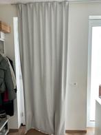 Verduisterende gordijnen grijs kwantum 3 stuks 140x265cm, Ophalen, Zo goed als nieuw, Grijs, 200 cm of meer