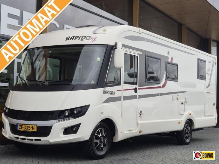 Rapido 896F Levelsysteem, Caravans en Kamperen, Campers, Bedrijf, Integraal, Rapido, Diesel, Automaat, Cassettetoilet, Afzuigkap