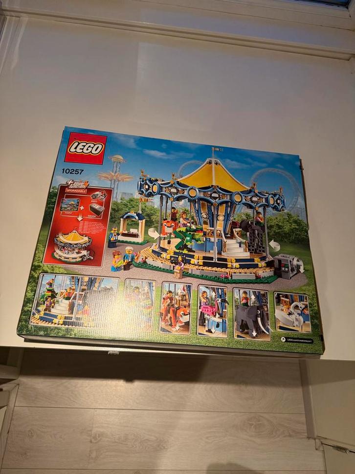 Lego Creator 10257 Draaimolen, Kinderen en Baby's, Speelgoed | Duplo en Lego, Zo goed als nieuw, Lego, Complete set, Ophalen of Verzenden