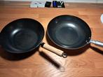 wokpannen Gusta, Ophalen of Verzenden, Gebruikt, Aluminium, Wok