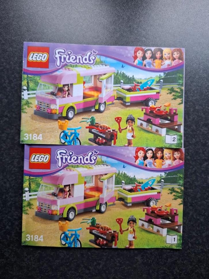 Lego Friends Coole Camper (setnr  3184), Kinderen en Baby's, Speelgoed | Duplo en Lego, Zo goed als nieuw, Lego, Complete set