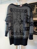 Vintage Mondi Trui met Zilverdraad - Blauw, Mondi, Blauw, Trui of Vest, Ophalen of Verzenden