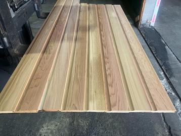Western Red Cedar-rabatdelen-channelsiding–geveldelen beschikbaar voor biedingen