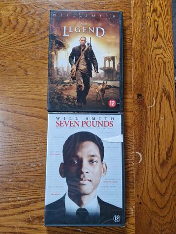 Will Smith DVD's: I Am Legend & Seven Pounds beschikbaar voor biedingen