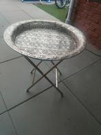 Bijzettafel, Ophalen, Zo goed als nieuw, Rond