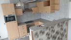 Keukenkasten met apparatuur - Bezichtiging mogelijk!, Huis en Inrichting, Keuken | Complete keukens, Gebruikt, Bruin, Hoekkeuken