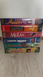 6 Disney Videobanden. Engels gesproken ZONDER ondertiteling., Cd's en Dvd's, VHS | Kinderen en Jeugd, Tekenfilms en Animatie, Gebruikt