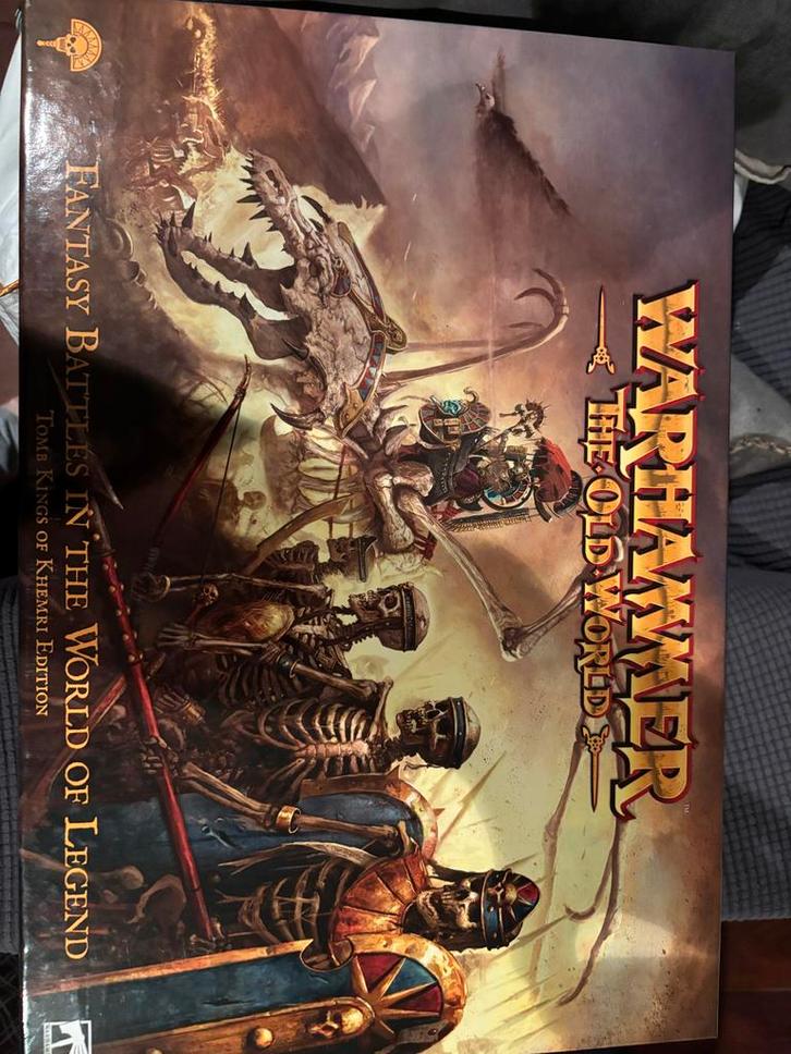 Tomb Kings of Khemri - Warhammer Old World, Hobby en Vrije tijd, Wargaming, Zo goed als nieuw, Warhammer, Figuurtje(s), Geverfd