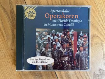 CD Spectaculaire operakoren - Domingo Caballé Slavenkoor  beschikbaar voor biedingen