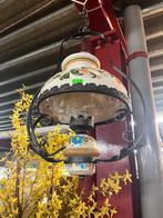 Decoratieve vintage hanglamp met bloemen, Huis en Inrichting, Lampen | Hanglampen, Ophalen, 50 tot 75 cm, Glas, Onbekend