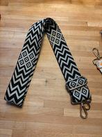 Verstelbare Schoudertas Band - Zwart/Beige, 30 cm of meer, Zwart, Nieuw, Minder dan 35 cm