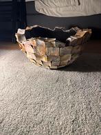 Schelpen Vaas - Decoratief en Uniek, Huis en Inrichting, Kunststof, Gebruikt, Overige kleuren, Ophalen of Verzenden