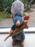 Disney Rat Remy met stokbrood merk Simba Toys, Ophalen of Verzenden, Zo goed als nieuw, Overige typen