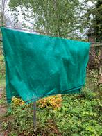 Groen doek, windscherm, grond doek of schaduw doek, Ophalen of Verzenden, Gebruikt