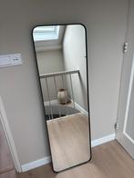 Zwarte spiegel 40x130, Huis en Inrichting, Woonaccessoires | Spiegels, Ophalen, Minder dan 50 cm, 100 tot 150 cm, Zo goed als nieuw