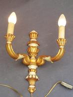 florentijns Venetiaanse Houten Wandlamp Italiaans, Ophalen of Verzenden