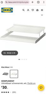 IKEA PAX KOMPLEMENT uittrekbaar schoenenrek 75x58 – 4 stuks, Ophalen, Zo goed als nieuw