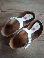witte lak teenslippers van BIRKENSTOCK maat 28, BIRKENSTOCK, Meisje, Overige typen, Ophalen of Verzenden