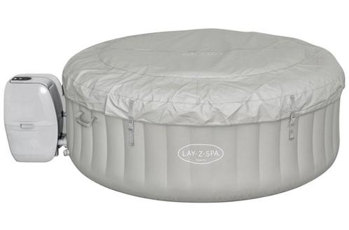 Opblaasbaar bubbelbad Lay-Z-Spa Tahiti, Tuin en Terras, Bubbelbaden en Hottubs, Zo goed als nieuw, Opblaasbaar, Afdekzeil, Ophalen