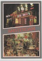 Amsterdam, 2 luik Red Light district Kaart is 12 x 17 cm, Verzenden, 1980 tot heden, Ongelopen, Noord-Holland