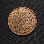 2 1/2 cent 1941, Postzegels en Munten, Munten | Nederland, Verzenden, Koningin Wilhelmina, Overige waardes, Losse munt
