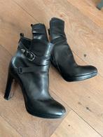 Zwarte leren hakken Daniele Dentici - Maat 38, Zwart, Lage of Enkellaarzen, Daniele dentici, Ophalen of Verzenden