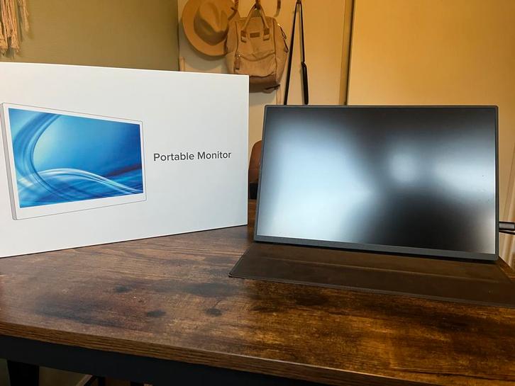 Portable Monitor 16 inch 2k - Ideaal voor Onderweg!, Computers en Software, Monitoren, Zo goed als nieuw, 60 Hz of minder, HDMI