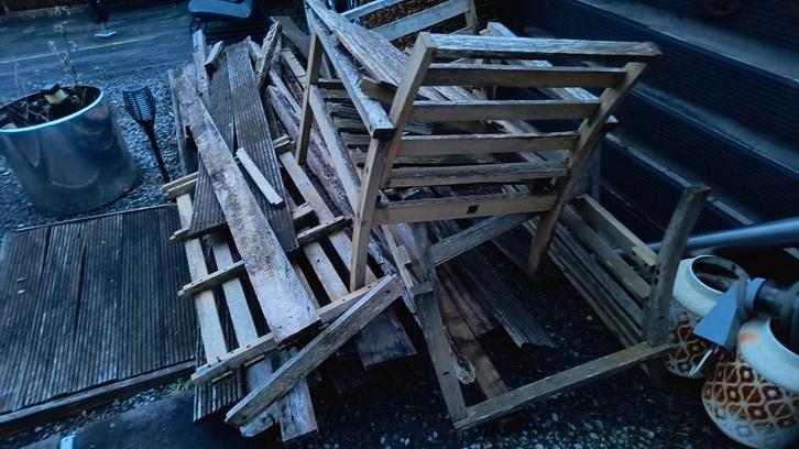 Brand hout, Tuin en Terras, Haardhout, Ophalen