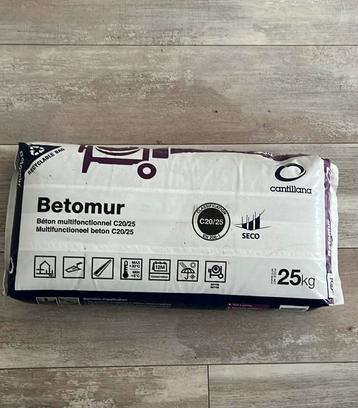 Nieuw zak Betamur 25kg – Ongeopend beschikbaar voor biedingen