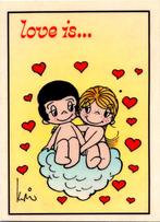 Liefde is... alles wat je hartje ooit begeerde sticker, Verzamelen, Stickers, Zo goed als nieuw, Verzenden