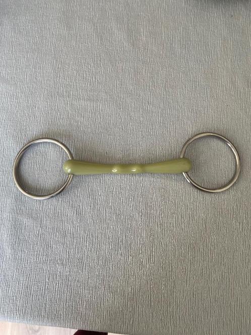 Appel bit flexibel stangetje, Dieren en Toebehoren, Paarden en Pony's | Hoofdstellen en Tuigage, Zo goed als nieuw, Dressuur, Ophalen of Verzenden