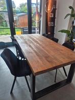 Feelings Kenzo eettafel, mangohout **Doe een goed bod**, Ophalen, Gebruikt, 200 cm of meer, 50 tot 100 cm