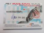 Eerste Dag Uitgifte van Het Rode Kruis Vijfje in Coincard, Postzegels en Munten, Munten | Nederland, Setje, Euro's, Ophalen of Verzenden