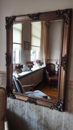 Exclusieve Brons-Bruine Schitterende "Barok"Spiegel 118x90cm, 100 tot 150 cm, Ophalen of Verzenden, Zo goed als nieuw, 75 tot 100 cm