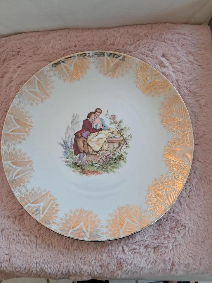 Bavaria Gebakschaal met Bordjes - Prima Staat, Antiek en Kunst, Antiek | Servies compleet, Ophalen of Verzenden