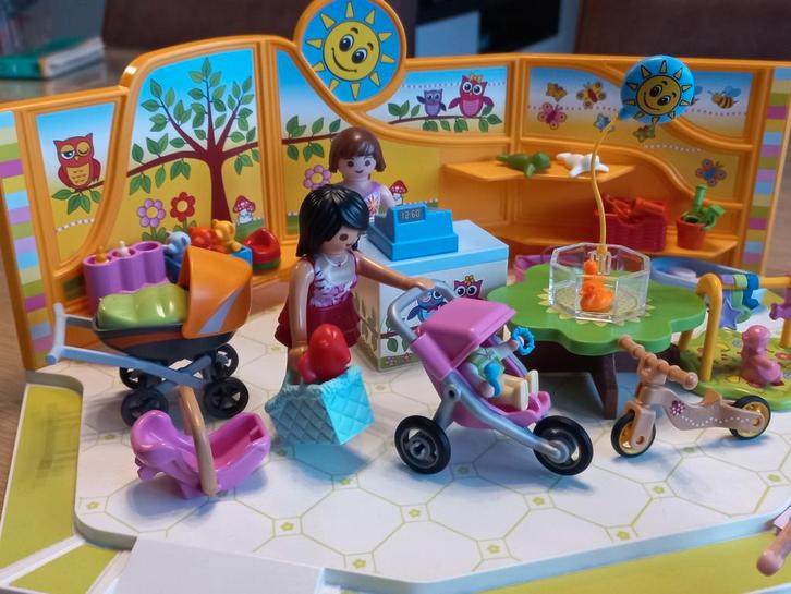 75% Korting op gebruikt Playmobil City life 9079 Babywinkel,, Kinderen en Baby's, Speelgoed | Playmobil, Zo goed als nieuw, Complete set