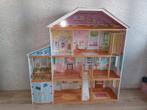 Kidkraft Grand view houten poppenhuis met accessoires, Kinderen en Baby's, Speelgoed | Poppenhuizen, Poppenhuis, Zo goed als nieuw