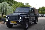 Land rover DEFENDER Land Rover Defender 130 E Crew Cab, Auto's, Land Rover, Met garantie (alle), Zwart, Origineel Nederlands