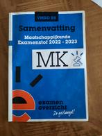 Samenvatting Examenstof Maatschappijkunde VMBO BB, Ophalen of Verzenden, Nederlands, Overige niveaus, ExamenOverzicht