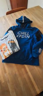 2 skate shirts 146/152 en hoodie van C&A, Kinderen en Baby's, Zo goed als nieuw, Ophalen