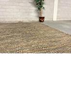 Handgeweven vloerkleed uit India / Chenille Jute / Nieuw!!, Ophalen, 150 tot 200 cm, Rechthoekig, Crème