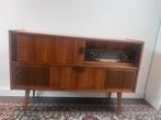 Vintage dressoir / radiokastje (werkt niet meer!), Huis en Inrichting, Ophalen, Gebruikt, 100 tot 150 cm, Met deur(en)