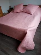 Ikea sprei 260×250 oudroze,2 kussenhoezen met nieuwe kussens, Huis en Inrichting, Ophalen, Overige typen, Tweepersoons, Zo goed als nieuw