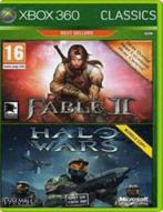 Fable II & Halo Wars Xbox 360 Classics, Shooter, 1 speler, Ophalen of Verzenden, Zo goed als nieuw