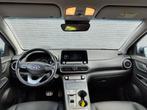 Hyundai KONA EV Premium 64 kWh Adap.Cruise Leer Camera Elek., Auto's, Zwart, Blauw, 39 min, 204 pk