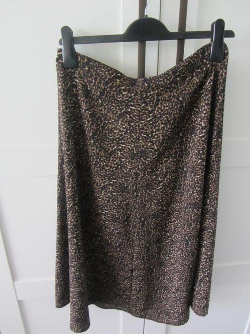 Panterrok maat M, Kleding | Dames, Rokken, Nieuw, Maat 38/40 (M), Bruin, Knielengte, Ophalen of Verzenden