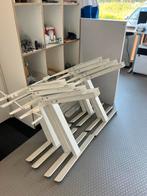 Ikea zit-sta trotten bureau bureaus 120x70, Ophalen, Gebruikt, Bekijk ook mijn zit bureaus van verschillende merken, In hoogte verstelbaar