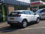 PEUGEOT 3008 ACTIVE 1.2 PureTech-130pk (VOL)AUTOMAAT (EAT8), Auto's, Stof, Gebruikt, 1199 cc, Wit