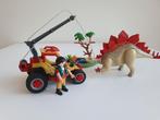 Playmobil Dinos Avonturiersbuggy met Stegosaurus - 9432, Ophalen, Zo goed als nieuw, Complete set