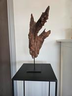 Ornament hout op voet, Ophalen of Verzenden, Zo goed als nieuw